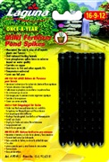 Laguna Plant Grow Mini Fertilizer Pond Spikes, 10 cm (4 in), 6-pack