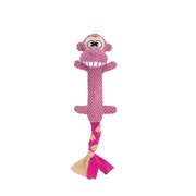 Dogit Stuffies Dog Toy – Branch Friend - Monkey - 44 cm (17.5 in)