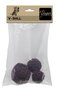 Vesper V-Ball - Brown Rattan - 5/6/8 cm