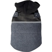 Dogit Style Fall/Winter 2011 Small Dog Clothing Collection - Denim Vest, Blue, Large