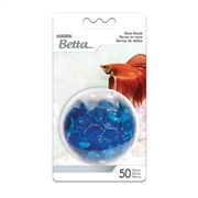 Marina Cool  Blue Decorative Marbles, 50 pieces