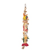 HARI Rustic Treasures Bird Toy Braided Bamboo Tower - Large