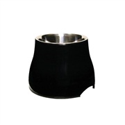 Dogit Elevated Dog Dish-Black, Small (300ml/10.1 fl oz)