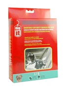 Dogit Adjustable Nylon Dog Car Safety Harness, Black-Large