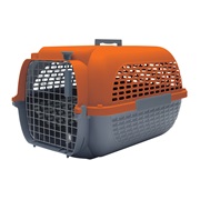 Dogit Voyageur Dog Carrier - Orange/Charcoal - Small - 48.3 cm L x 32.6 cm W x 28 cm H (19 in x 12.8 in x 11 in)