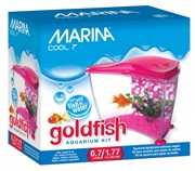 Marina Cool Pink Goldfish Kit, 6.7 L (1.77 US Gal.)