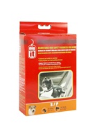 Dogit Adjustable Nylon Dog Car Safety Harness, Black-Small