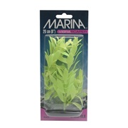 Marina Vibrascaper Plastic Plant, Hygrophilia Green-Dayglo, 20 cm (8 in)