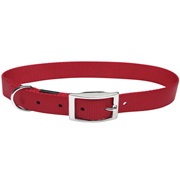 Dogit Double Ply Nylon Dog Collar with Buckle - Red - XLarge - 61 cm (24”)