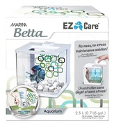 Marina Betta EZ Care Aquarium - White - 2.5 L (0.7 US Gal)