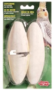 Living World Cuttlebone with Holder
Large - 15 - 18 cm (6" - 7")
Twinpack