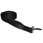 Dogit Double Ply Nylon Dog Leash - Black - XLarge - 1.2 m (4 ft) 