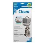 Catit Liners for Jumbo Cat Pan - 10 pack - Unscented