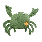Dogit Eco Terra Toys Natural Bamboo Fiber Dog Toy, Crab (25.4 cm/10")