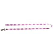 Dogit Style Nylon Print Dog Leash-Wild Stripes, Purple, Medium
