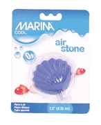 Marina Cool Clam Air Stone,  2.5” (6.35 cm)