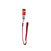 Dogit Double Ply Nylon Dog Leash- Red, XLarge (0.6m/2ft)
