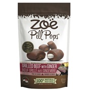 Zoe Pill Pops - Grilled Beef with Ginger - 150 g (5.3 oz) 