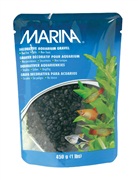 Marina Black Decorative Aquarium Gravel, 450g (1 lb)
