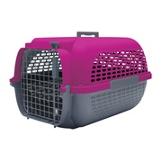 Dogit Voyageur Dog Carrier - Fuchsia/Charcoal - Small - 48.3 cm L x 32.6 cm W x 28 cm H (19 in x 12.8 in x 11 in)