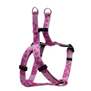 Dogit Style Adjustable Step In Dog Harness, Aloha, Pink, Small