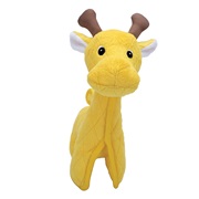 Zeus Safari Dog Toys - Yellow Giraffe - 24 cm (9.5 in)