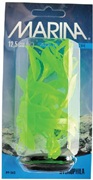Marina Vibrascaper Plastic Plant, Hygrophilia Green-Dayglo, 12.5 cm (5 in)