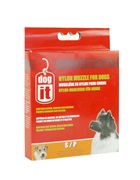 Dogit Nylon Dog Muzzle - Black - Small - 12 cm (4.7")