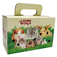 Living World Pet Carrier Carboard Box