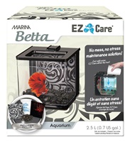 Marina Betta EZ Care Aquarium - Black - 2.5 L (0.7 US Gal)