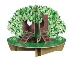 Habitrail OVO Cardboard Maze - Tree House