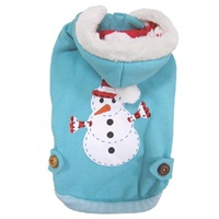 Dogit Christmas 2012 Small Dog Toy & Apparel Collection - Snowman Hoodie, Small
