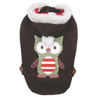 Dogit Christmas 2012 Small Dog Toy & Apparel Collection - Owl Hoodie, X-Small
