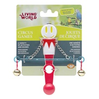 Living World Circus Toy, Balance, White/Red
