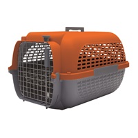 Dogit Voyageur Dog Carrier - Orange/Charcoal - Medium - 56.5 cm L x 37.6 cm W x 30.8 cm H (22 in x 14.8 in x 12 in)