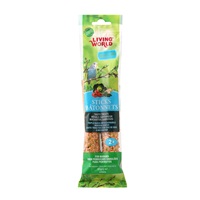 Living World Budgie Sticks, Vegetable Flavor, 60 g (2 oz),2-pack