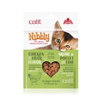 Catit Nibbly Cat Treats - Chicken & Liver Flavour - 90 g (3.2 oz)