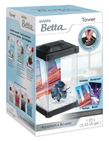 Marina Betta Tower Aquarium - 1.25 L (0.33 US gal)