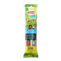 Living World Canary Sticks, Vegetable Flavor, 60 g (2 oz),2-pack