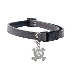 Adjustable Leather Dog Collar