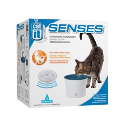 senses cat water fountain