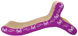 Catit Style Patterned Cat Scratcher with catnip - Butterfly,Chaise