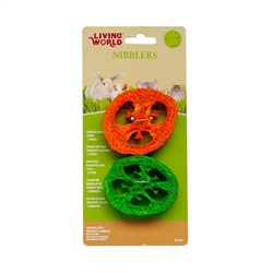 Living World® Nibblers Slices Loofah Chews