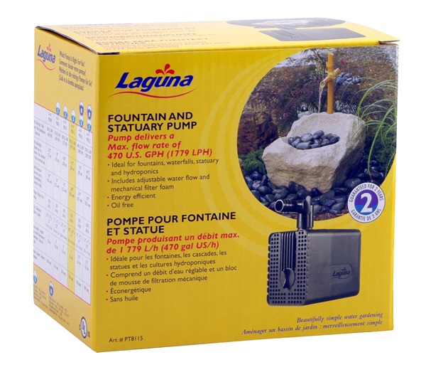 PT8115 - Laguna submersible water pump, for ponds up to 3560 L 
