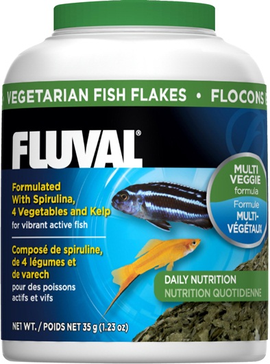 Fluval Vegetarian Fish flakes