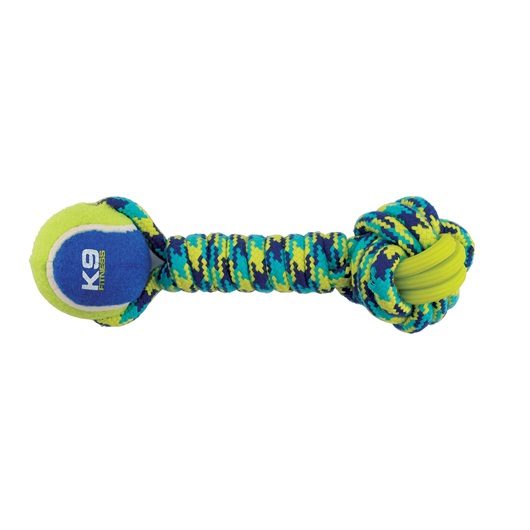 K9 Ball with Rope-Activity Dog Toy